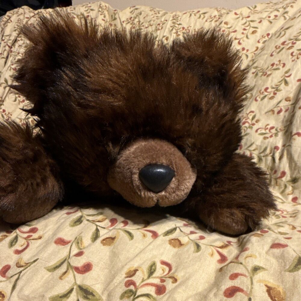 Brown Plush Teddy Bear Stuffed Animal Plush Bear, Black Eyes